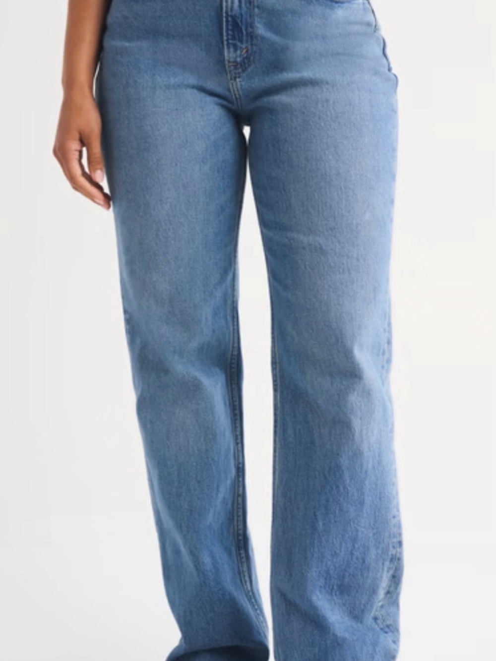 Abercrombie & Fitch 90’s Relaxed Jean High Rise Size 32 (14) short